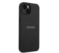 Guess Custodia Rigida Protettiva Saffiano Cinghia Nero per IPHONE 14 Plus 6,7 "