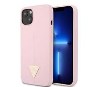 Guess Custodia Per Telefono Guhcp14msltgu Iphone 14 Plus15 Plus 6.7 Fioletowy Silicone Triangle