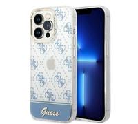 Guess GUHCP14XHG4MHB - Custodia rigida per iPhone 14 Pro Max 6, 7'', colore: Blu blu