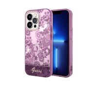 GUESS GUHCP14XHGPLHF COVER MAGSAFE per Apple iPhone 14 Pro Max, Rosa