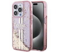 Guess GUHCP15LLFCSEGP Custodia Rigida per iPhone 15 PRO 6.1", Colore: Rosa