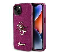 Guess GUHCP15SHG4SGU - Custodia rigida per iPhone 15 da 6,1", colore: Lilla