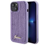 Guess Custodia Per Telefono Guhcp15spsfdgsu Iphone 151413 6.1 Fioletowy Sequin