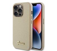 GUESS GUHCP15XPGMCSD - Custodia rigida per iPhone 15 Pro Max 6,7", colore: Oro