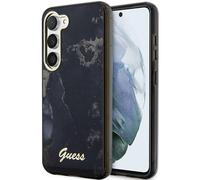Custodia Guess Golden Marble Collection per Samsung Galaxy S23+, nera - Nouvo