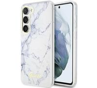 Guess GUHCS23SPCUMAH S23 S911 weiß/white Hardcase Marble