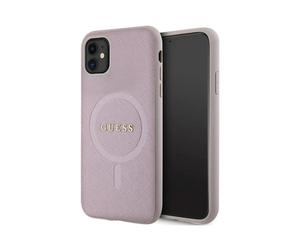 Guess GUHMN61PSAHMCP Saffiano Per Magsafe Rosa - iPhone 11 / XR