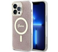 Custodia Guess 4G MagSafe per iPhone 14 Pro Max, rosa - Nouvo