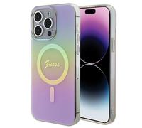 Custodia Guess per iPhone 15 Pro 6,1 rosa custodia rigida IML Iridescent MagSafe - Nouvo