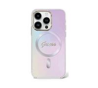 Custodia Guess per iPhone 15 Pro 6,1 viola Custodia rigida IML Iridescente MagSafe - Nouvo