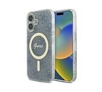 Custodia Guess per iPhone 16 6,1 blu Custodia rigida IML 4G MagSafe - Nouvo