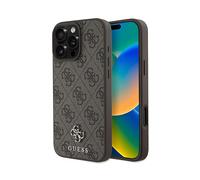 GUESS GUHMP16XP4SM4MW COVER per Apple iPhone 16 Pro Max, Marrone
