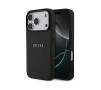 GUESS GUHMP17LPGHSMMK COVER MAGSAFE per Apple iPhone 17 Pro, Nero