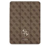 Guess GUIC11G4GFBR - Custodia a libro per iPad 11" 2021, collezione 4G, colore: Marrone