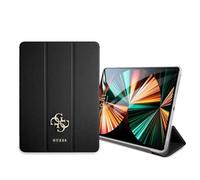 Guess GUIC11PUSASBK - Custodia a libro per iPad 11" 2021, collezione Saffiano, colore: Nero