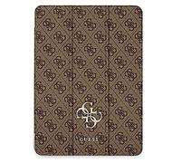 Guess GUIC12G4GFBR - Custodia a libro per iPad 12,9" 2021, collezione 4G, colore: Marrone