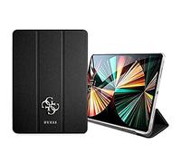 Guess GUIC12PUSASBK - Custodia a libro per iPad da 12,9" 2021, collezione Saffiano, colore: Nero