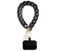 GUESS GUOUCBMC4MK Universal Big Hand Strap Nero Acrilico 4G Charm, Acrilico/metallo