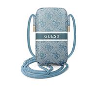 Guess GUPHM4GDBL Manicotto a tracolla 4G Stripe - Blu