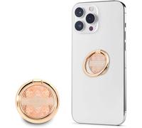 Supporto ad anello per telefono Guess con motivo paisley dorato