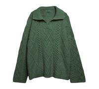 Guess - Gusa Cable Sweater - - Tops - Uomo - Verde - S