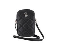 GUESS GUWBZPSQSSGK Custodia con cordino per Smartphone Universale, Nero