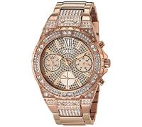 GUESS GW0037L3, orologio analogico da donna con quadrante in oro rosa, moderno, tono oro rosa, Moderno