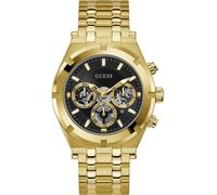 Guess Uomo Orologio da Polso Multifunzione Continental GW0260G2 IN Acciaio Oro