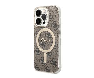 GUESS H2920 COVER per Apple iPhone 14 Pro Max, Marrone