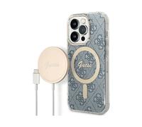 GUESS H2999 COVER per Apple iPhone 14 Pro Max, Blu