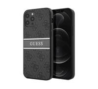 GUESS H4460 COVER per Apple iPhone 12 Pro Max, Nero