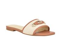 GUESS Hammi, Sandali Bassi Donna, Medio Naturale 102, 37 EU