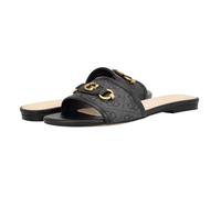 GUESS Hammi, Sandali Bassi Donna, Nero 001, 38.5 EU