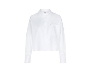 GUESS Hemdbluse bianco | S