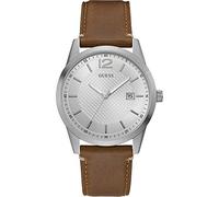 GUESS Homme Uhr Analogique QUARTZ mit Cuir Armband W1186G1