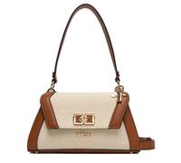 GUESS HWAG97 19190 KARNILLA FLAP SHOULDER BAG BORSA DONNA RISVOLTO CLIP COGNAC