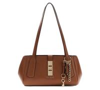 GUESS HWBG98 97080 BROOKE SHOULDER SATCHEL BORSA DONNA CERNIERA ZIP COGNAC