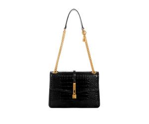 GUESS HWCA8773210BLA DESIDERIA FLAP SHOUL Donna BLACK Taglia Unica