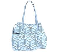 GUESS HWSA6995280 VIKKY TOTE Donna ICE BLUE LOGO Taglia Unica