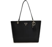 GUESS Hwzb7879230 Natale Elite Borsa Shopper da Donna Con Logo IN Metallo Nero
