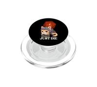 Guess I'll Die | D20 Cat Fail RPG Gioco di ruolo Kitty PopSockets PopGrip per MagSafe