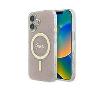 GUESS IML 4G COVER MAGSAFE per Apple iPhone 16, Rosa