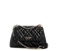 GUESS Isemay Convertible Crossbody Flap, Tracolla Convertibile Donna, Nero, Taglia Unica
