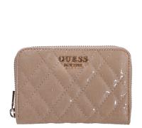 GUESS portafoglio Isemay SLG Medium Zip Wallet Pale Mocha beige