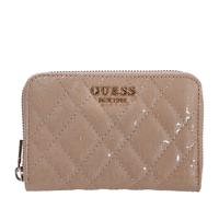 GUESS portafoglio Isemay SLG Medium Zip Wallet Pale Mocha beige