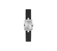 Guess Isla Rettangolo 22mm Quadrante Argento Analogico Donne Orologio - GW0926L1