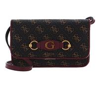 Guess Izzy SLG Phone Crossbody Brown Logo/Merlot