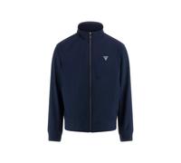 Guess Jacket Technical Giubbino Uomo Ragazzo Zip Intera Nero Casual Originale