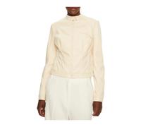 Guess, ,Jackets ,Donna ,Beige ,L Giacca in ecopelle con tasca