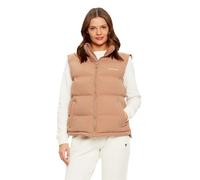 Guess, ,Jackets ,Donna ,Beige ,M Gilet Trapuntato Regolare Senza Maniche